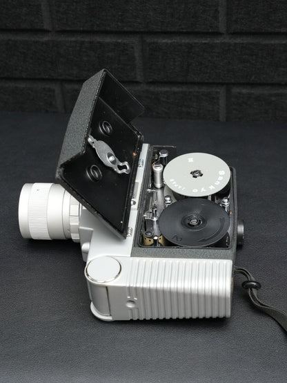 Sankyo Auto-4X Vintage 1960's 8mm Movie Cine Camera With Grip - Untested