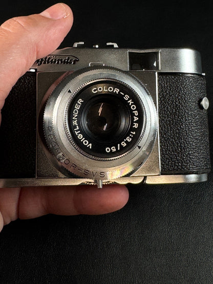 Voigtlander Vito B Vintage 1950's German 35mm Film Camera - Faulty - Spares
