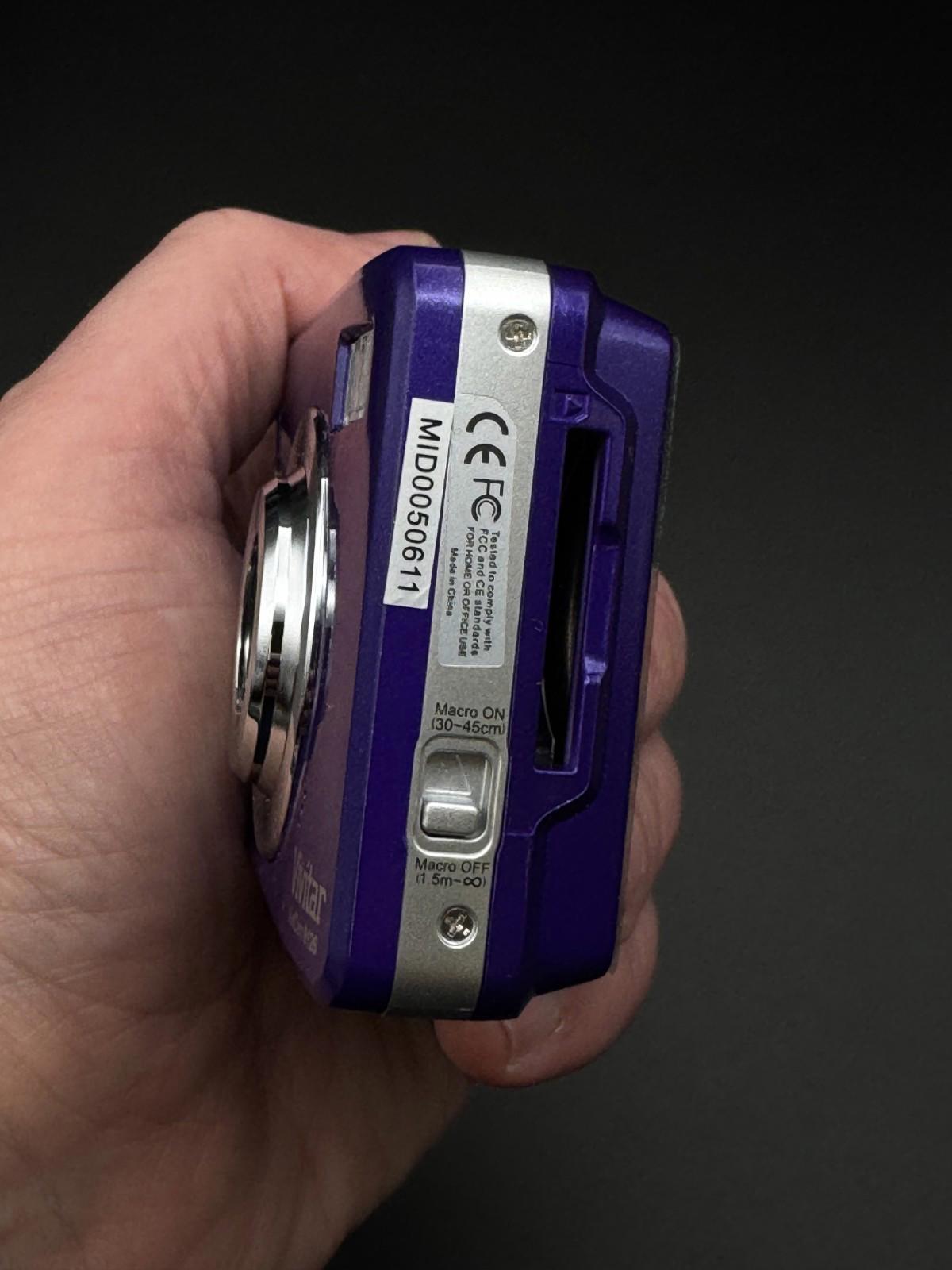 New & Boxed Vivitar Digital Camera Vivicam 9126 9.0MP Purple - Fully Working