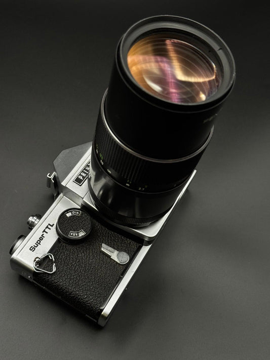 Vintage PRINZFLEX Super TTL 35mm Film SLR Camera + Lens - Winds & Fires