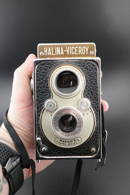 Halina Viceroy Vintage Hong Kong 1960's 120 Film 6x6 Camera - Tested & Working