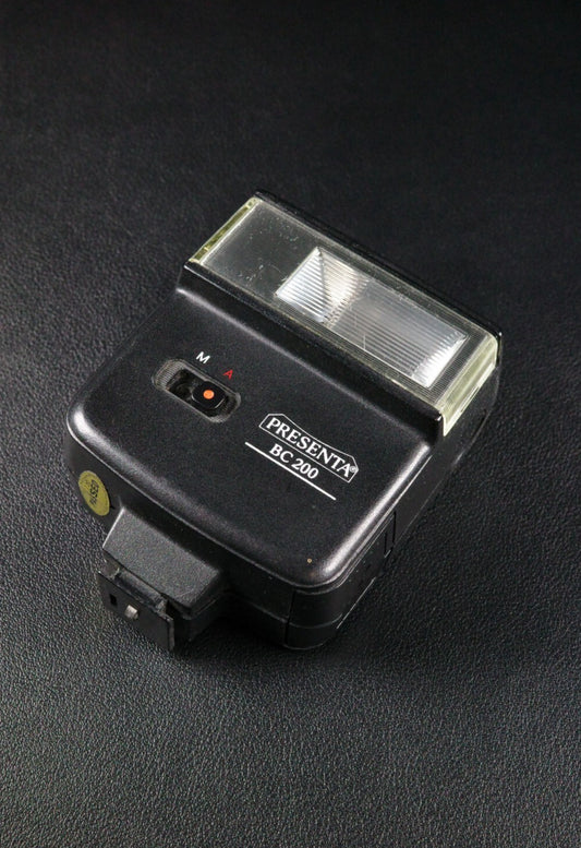 Vintage 1980's Presenta 200 BC Camera Flash - Tested & Working