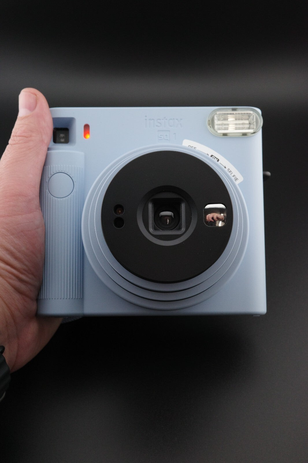 Fujifilm Instax Square SQ1 Instant Camera Glacier Blue + 4 Film Packs and Case