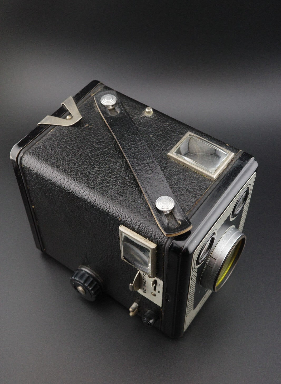 Kodak Six-20 Brownie Model D Vintage 1950's 620 Film Camera + Case - Working