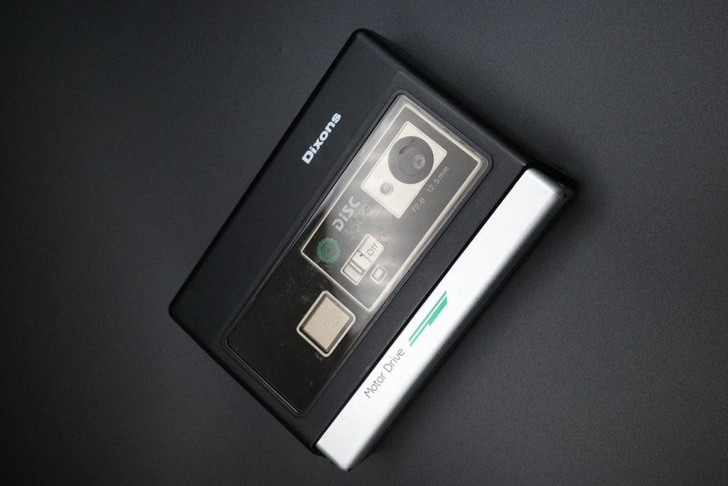 Dixons 3500 Flash Motor Drive Disc Camera Vintage - Fully Working