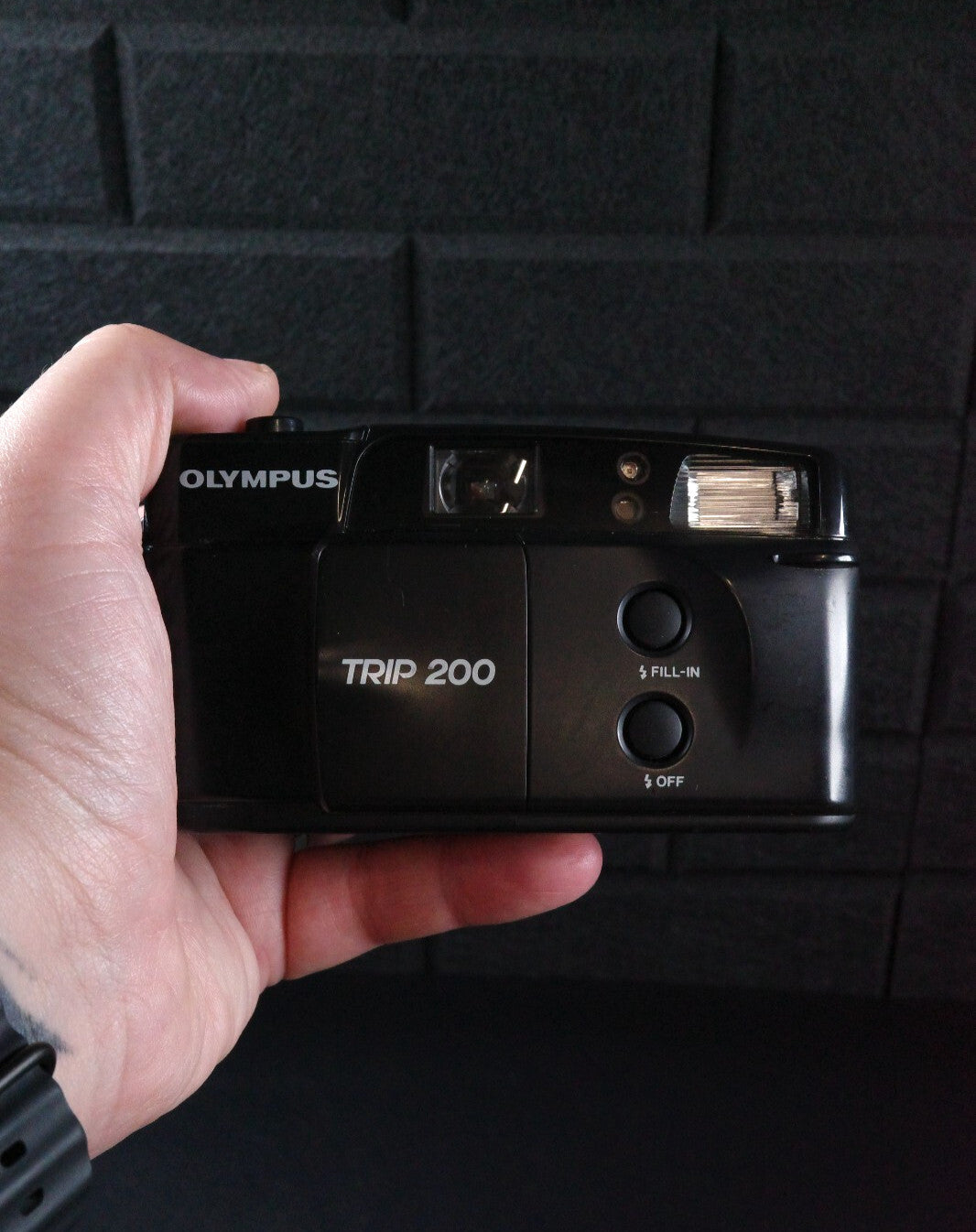 Olympus Trip 200 Vintage 1990's 35mm Point & Shoot Film Camera Tested & Working