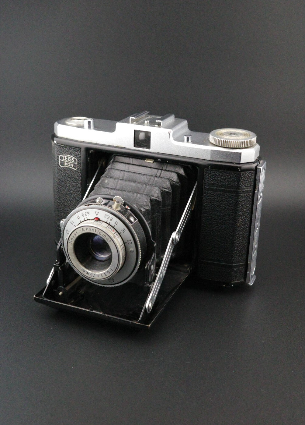 Zeiss Ikon Nettar 517/16 Vintage 1950's Folding 120 Film Camera Tested & Working