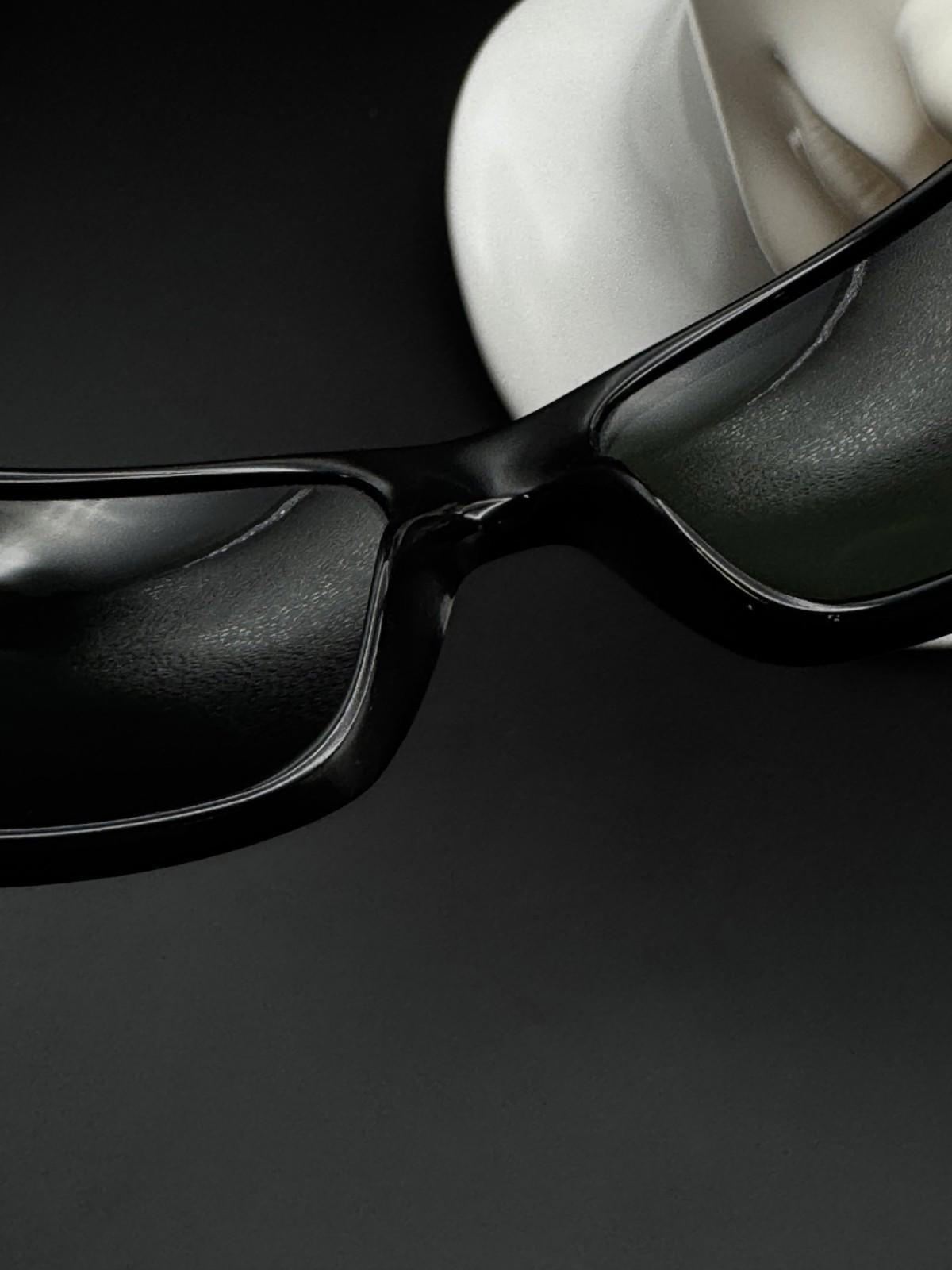 Ray Ban 4075 Men's Wraparound Sunglasses With G15 Glass Lenses