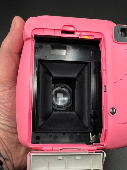 Fujifilm Instax Mini 9 Flamingo Pink Instant Camera + Film & Case - Working