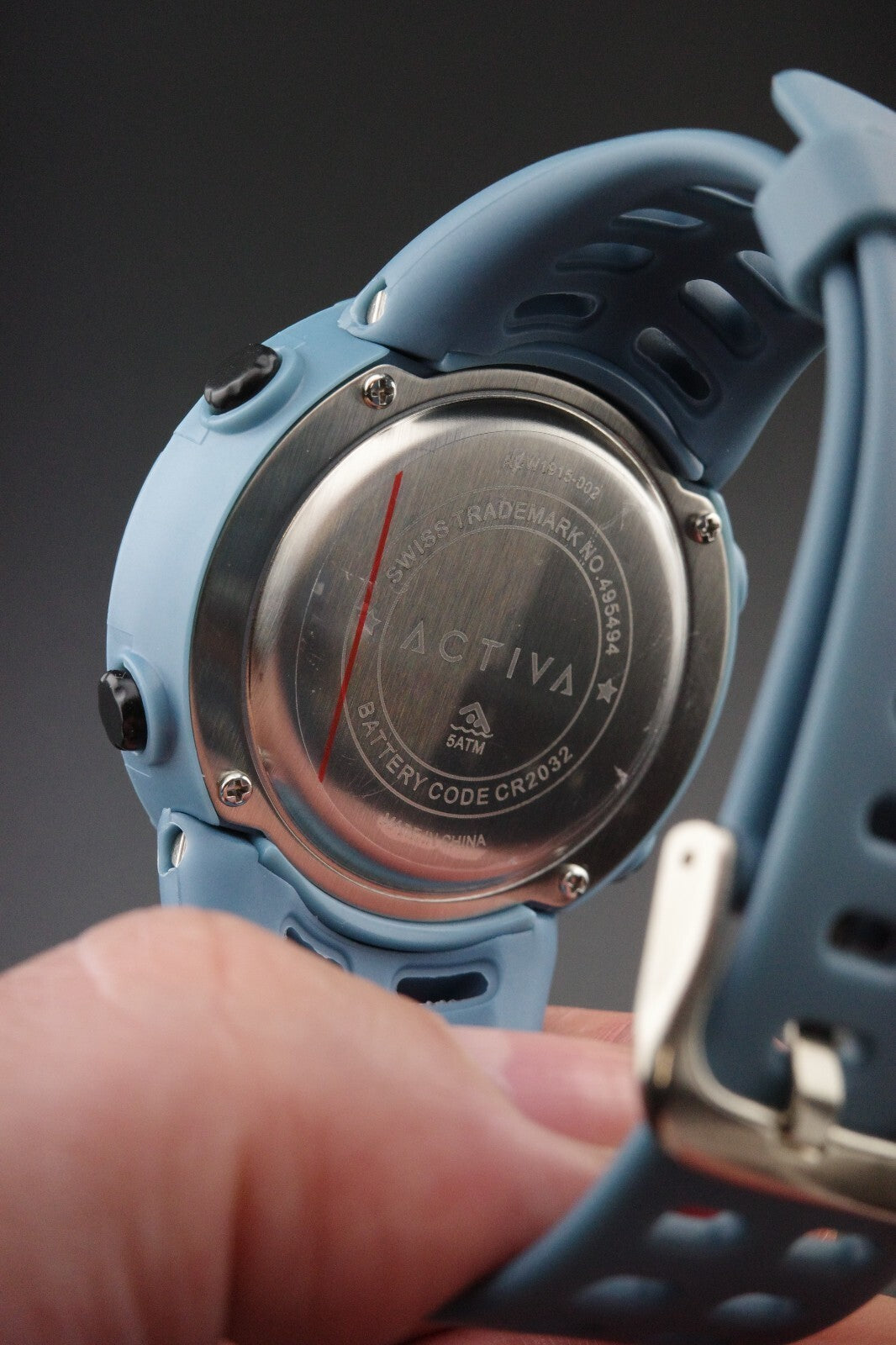Activa X Invicta ACW1915-002 Men’s Digital Watch 50mm Light Blue - New & Boxed