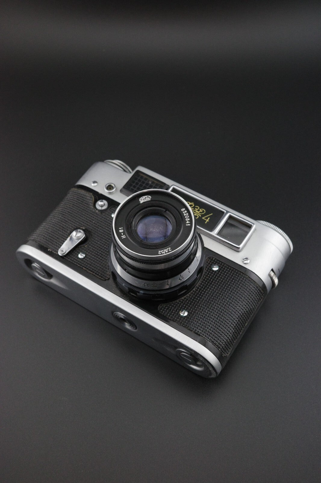 FED 4 Rangefinder 35mm Film Camera 52mm f2.8 Lens Vintage 1970's USSR - Working