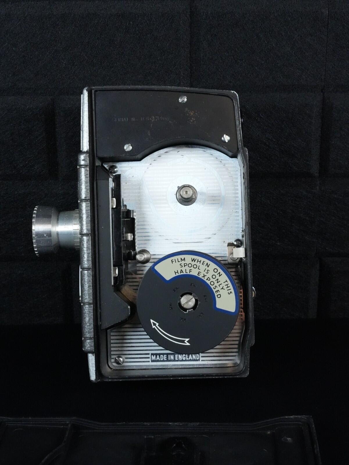 Bell & Howell Sundial Vintage 1950's Double 8mm Cine Film Camera - Fully Working