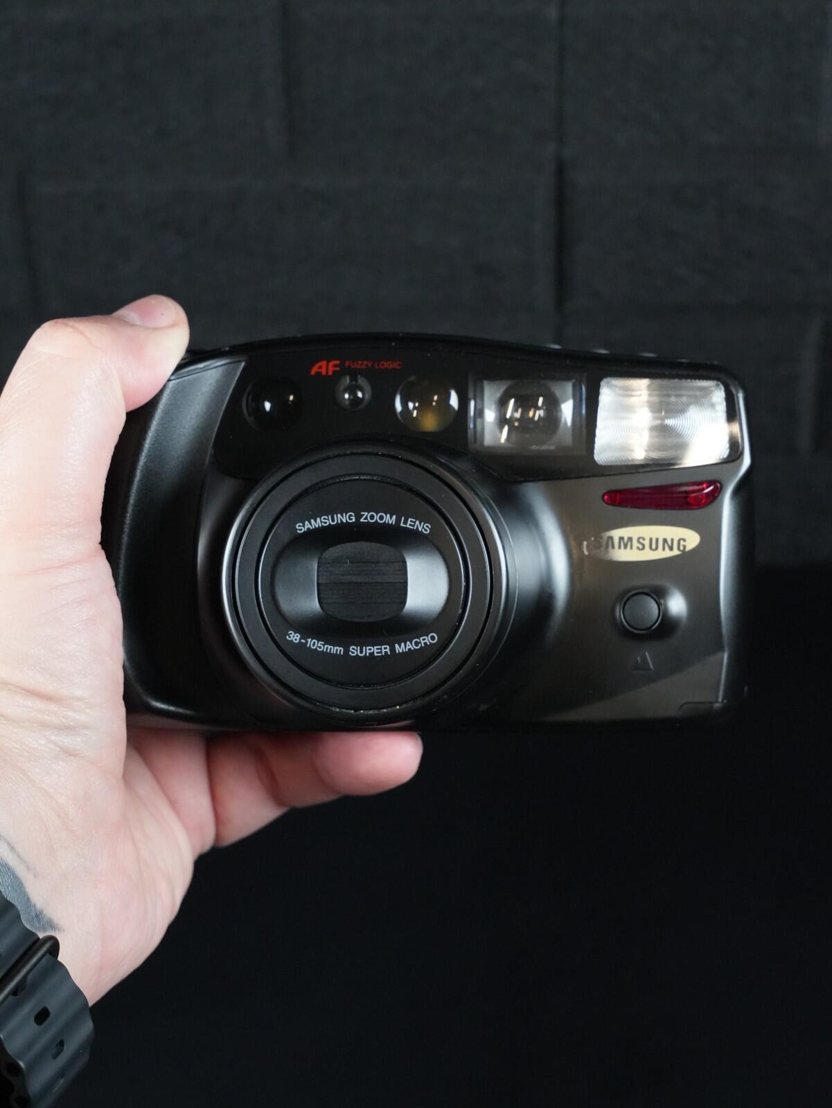 Samsung AF Zoom 1050 Vintage 1990's 35mm Film Camera - Tested & Working (W557)