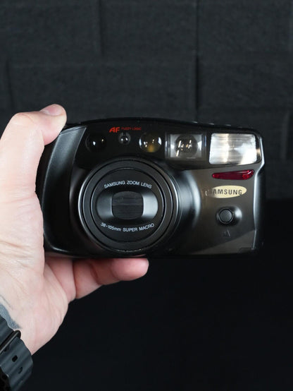 Samsung AF Zoom 1050 Vintage 1990's 35mm Film Camera - Tested & Working (W557)