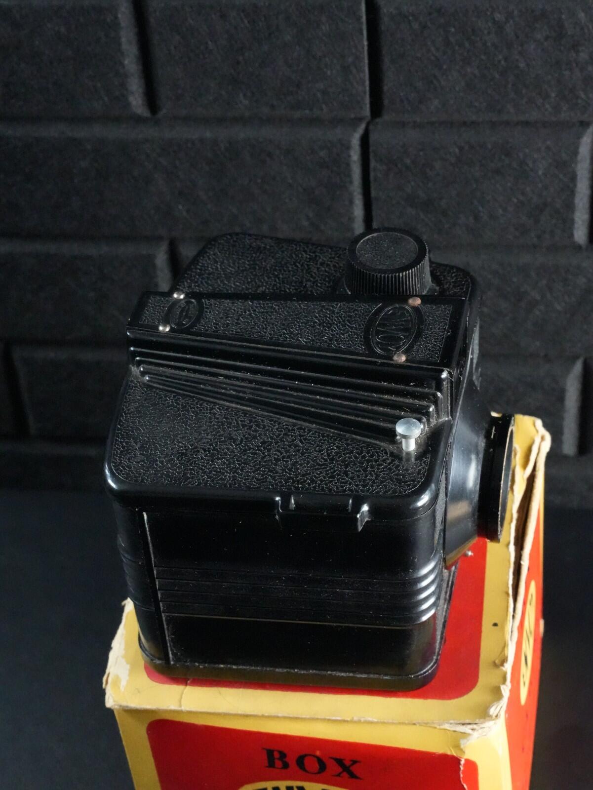 Ensign Envoy Vintage 1950's Box Camera & Original Box - Faulty, Display | Repair