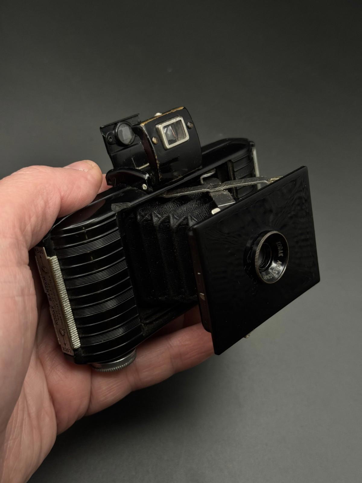 Vintage Kodak Bantam Bakelite Folding 828 Film Camera No 67817 - Untested