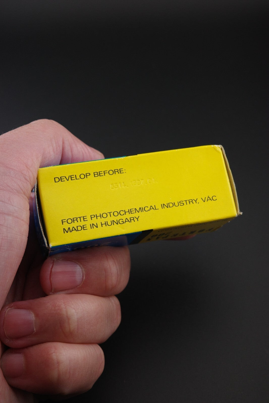 Boxed Vintage Hungarian Forte Fortepan 200 120 Black & White Film – Expired 1987