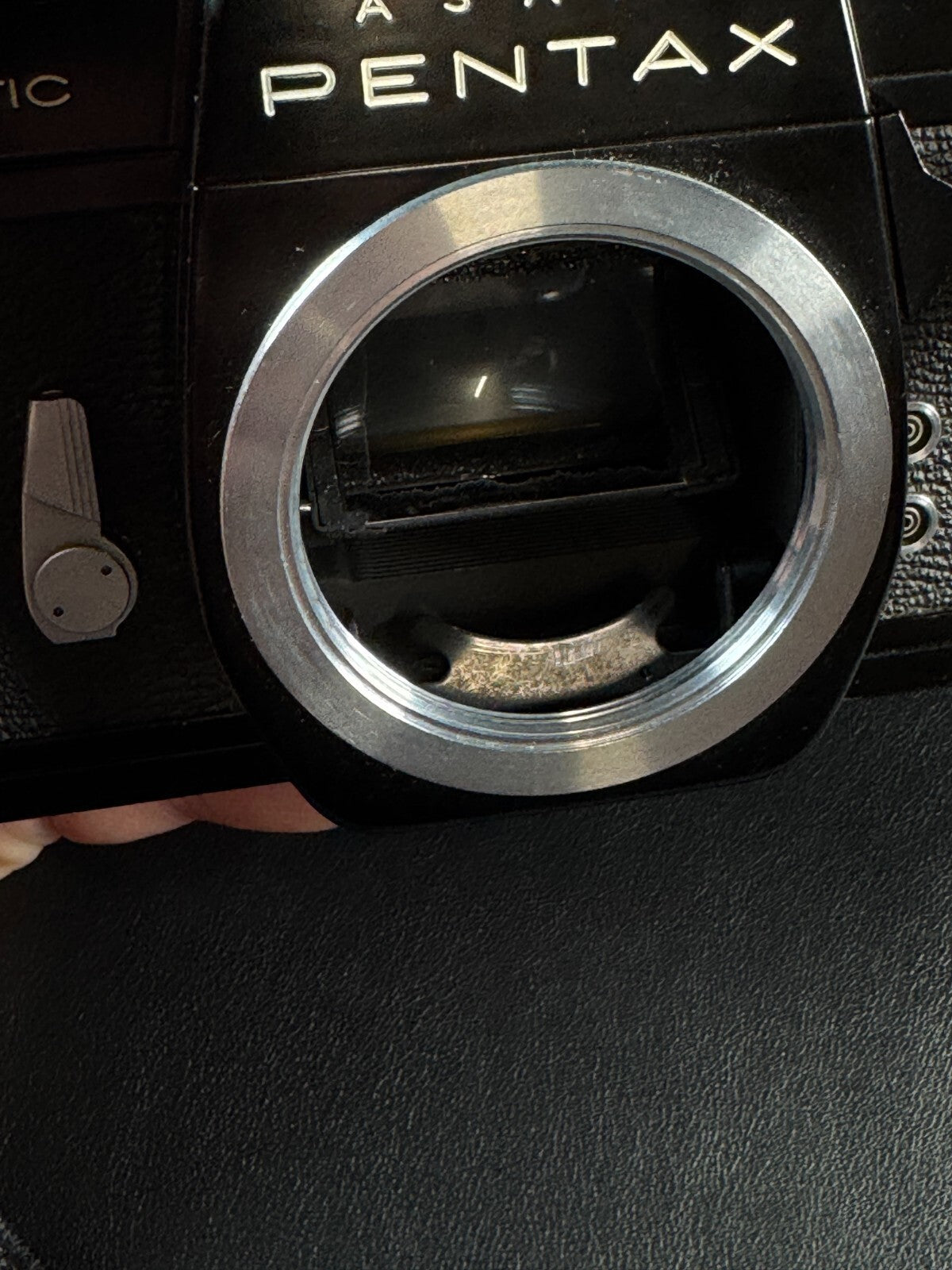 Asahi Pentax Spotmatic SP 35mm SLR Film Camera + Takumar 55mm 1.8 Lens - Working
