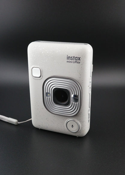 Fujifilm Mini LiPlay Hybrid Digital Instant Camera Misty White Tested & Working