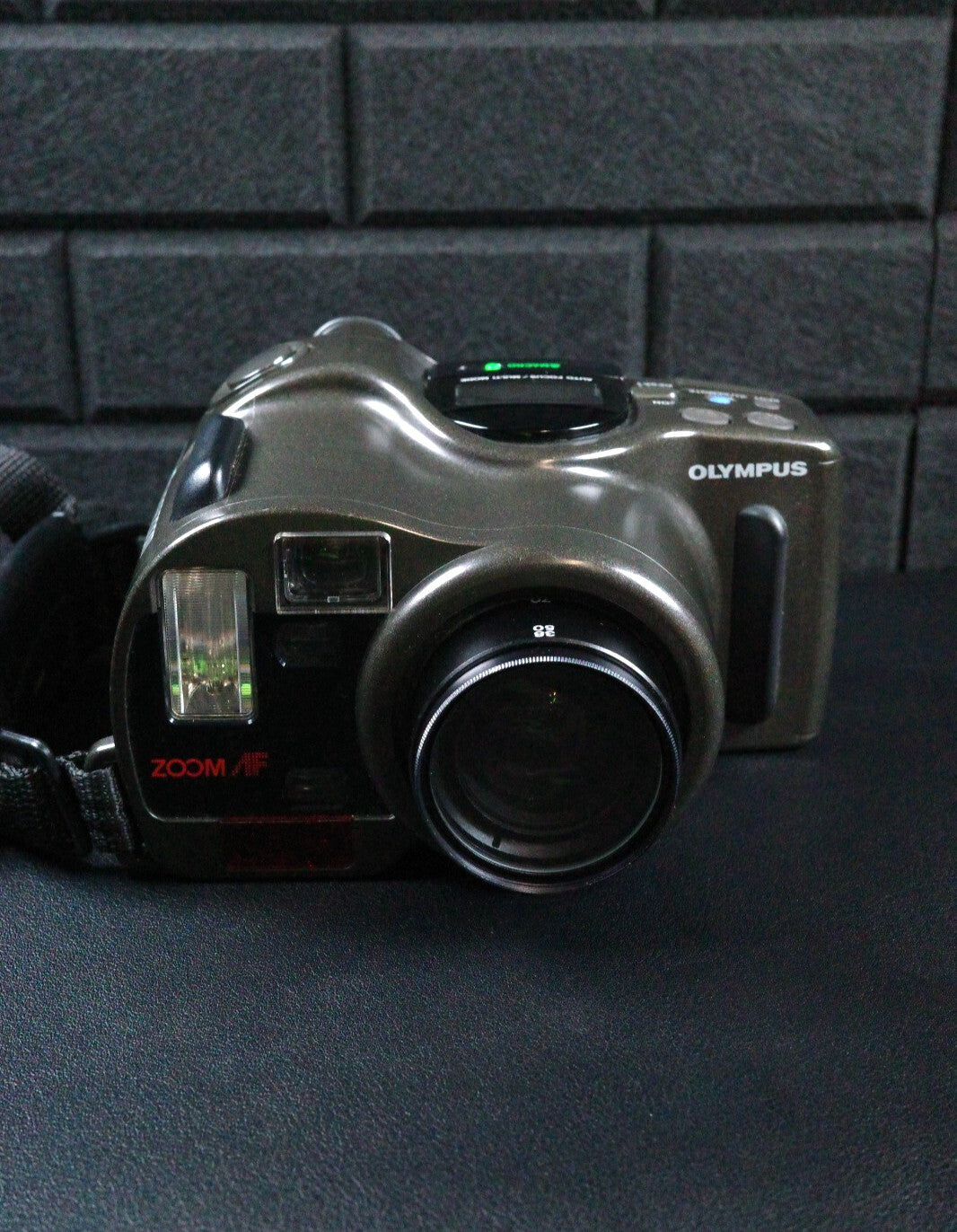 Olympus AZ-330 Superzoom Vintage 1990's 35mm Camera + Batteries - Working VGC