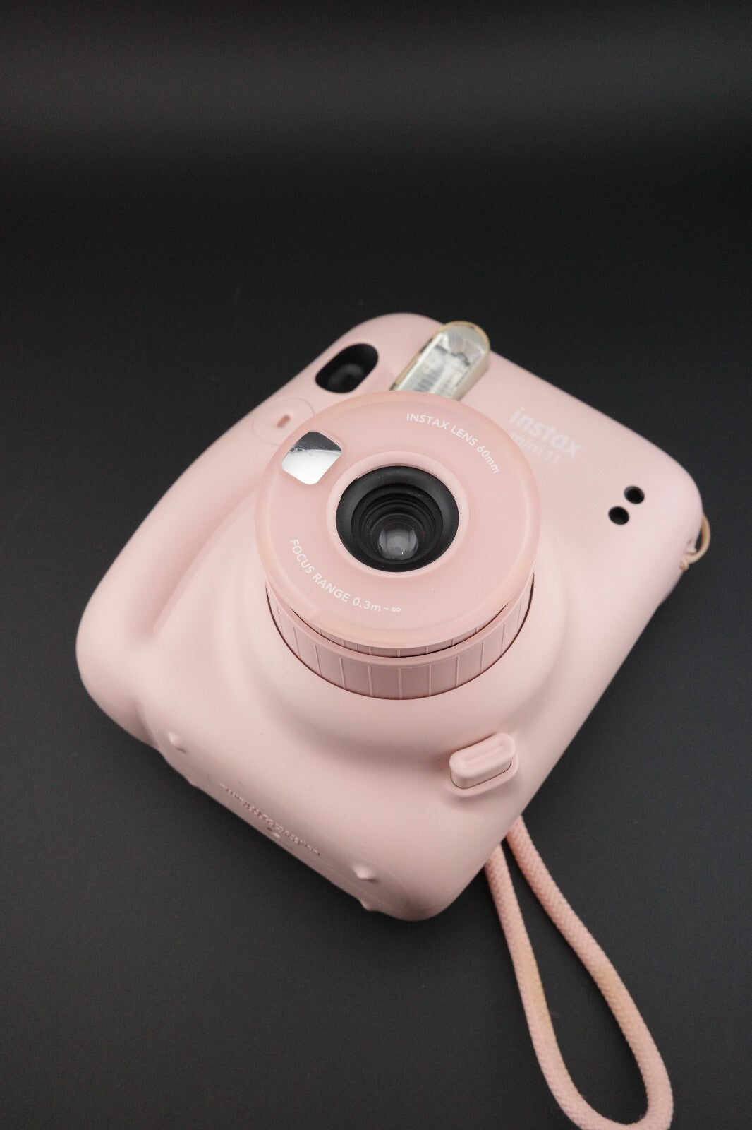 Fujifilm Instax Mini 11 Blush Pink Instant Film Camera - Film Tested & Working