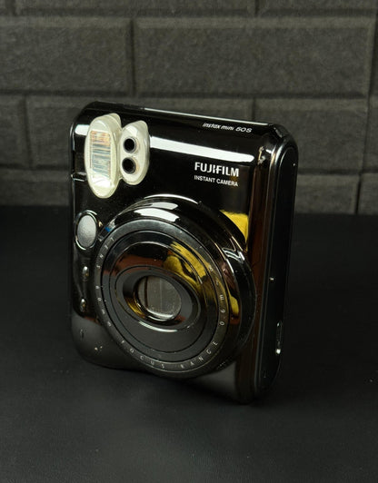 Fujifilm Instax Mini 50S Instant Film Camera - Piano Black - Tested & Working