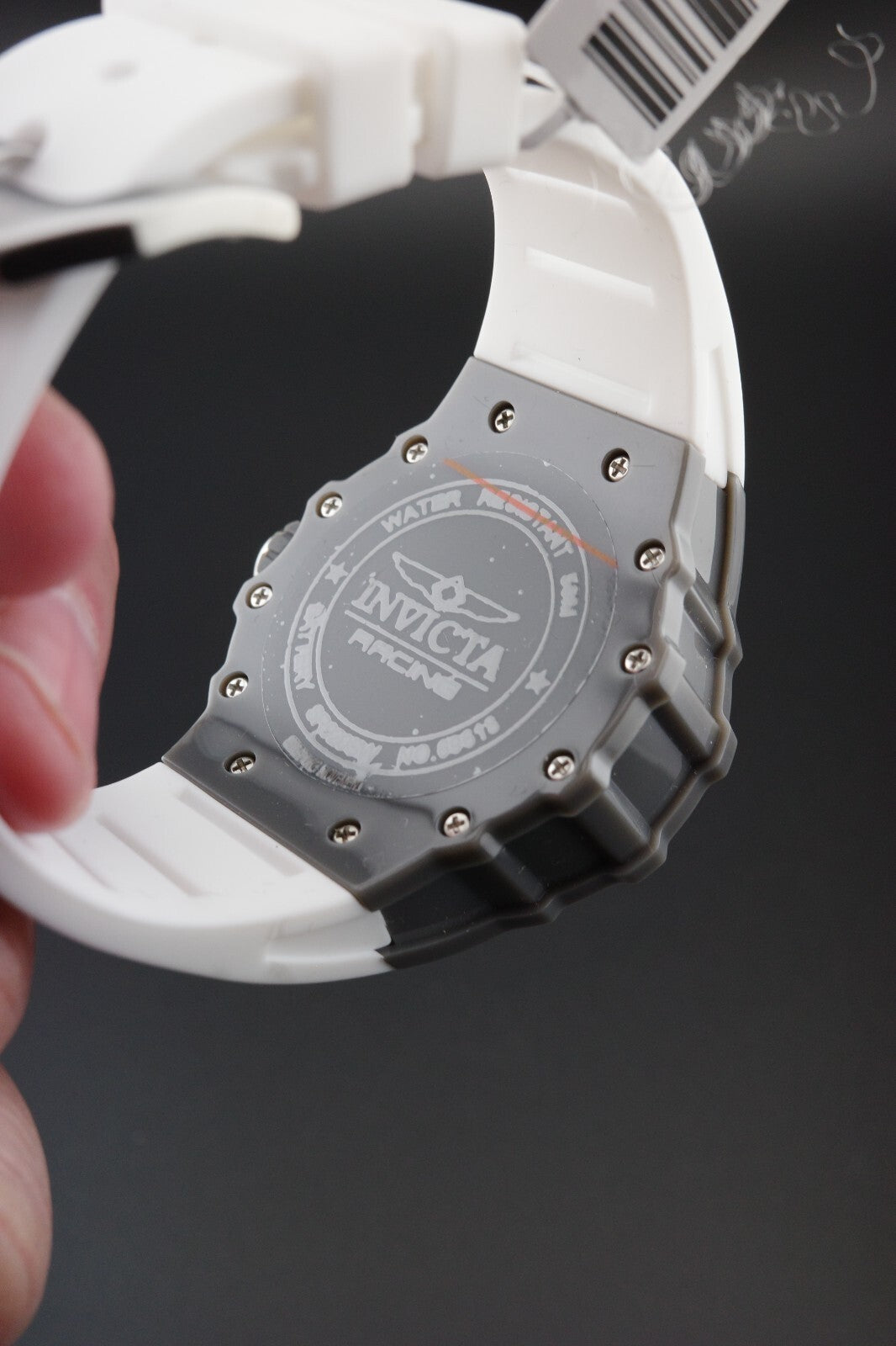 Invicta Racing Valyron 69618 Unisex Watch 41mm White / Grey - Brand New & Boxed