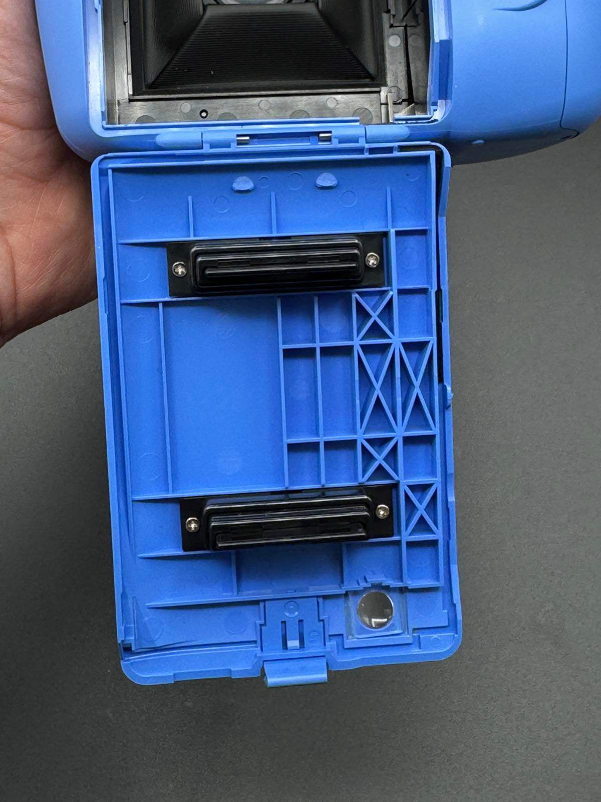 Boxed Fujifilm Instax Mini 9 Instant Camera Cobalt Blue + Film & Batteries