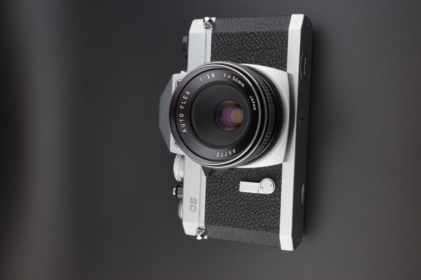 Vintage Chinon CS 35mm Film Camera, Helios Flash & 50mm 2.8 Lens - Fully Working