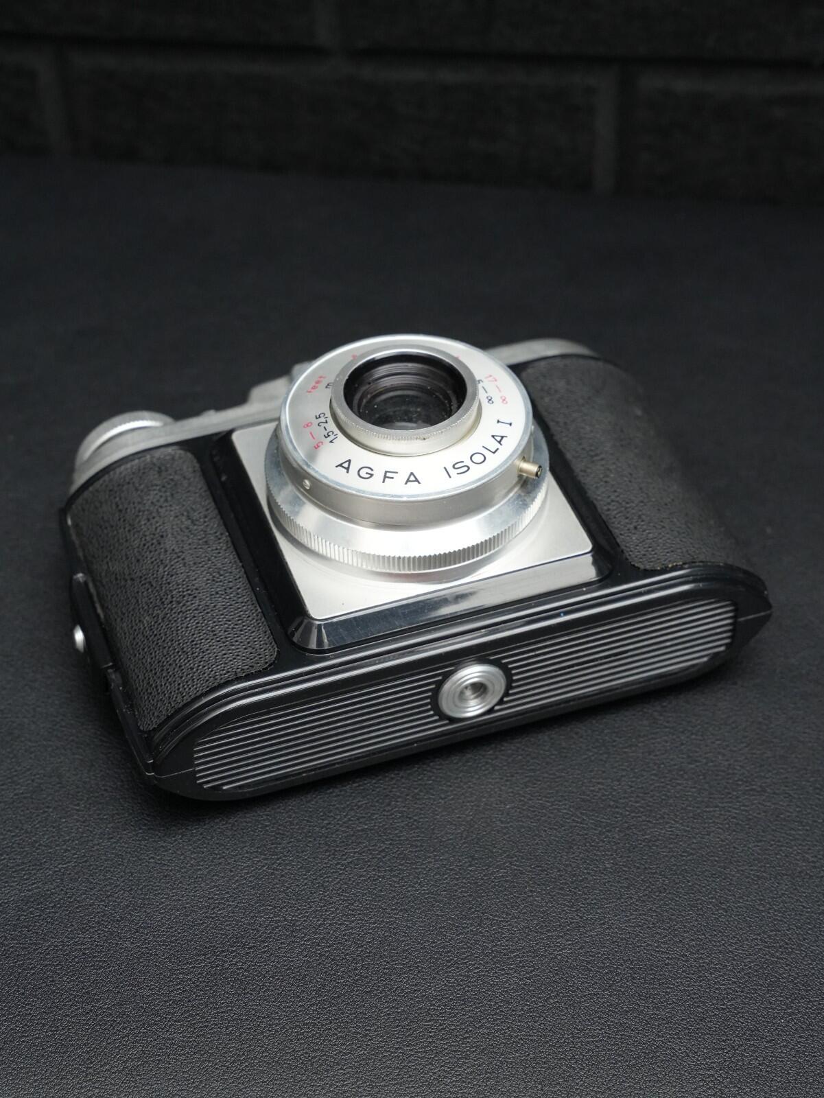 Agfa Isola I Vintage 1950s 120 Film Camera With Original Case - Faulty