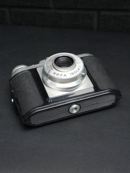 Agfa Isola I Vintage 1950s 120 Film Camera With Original Case - Faulty