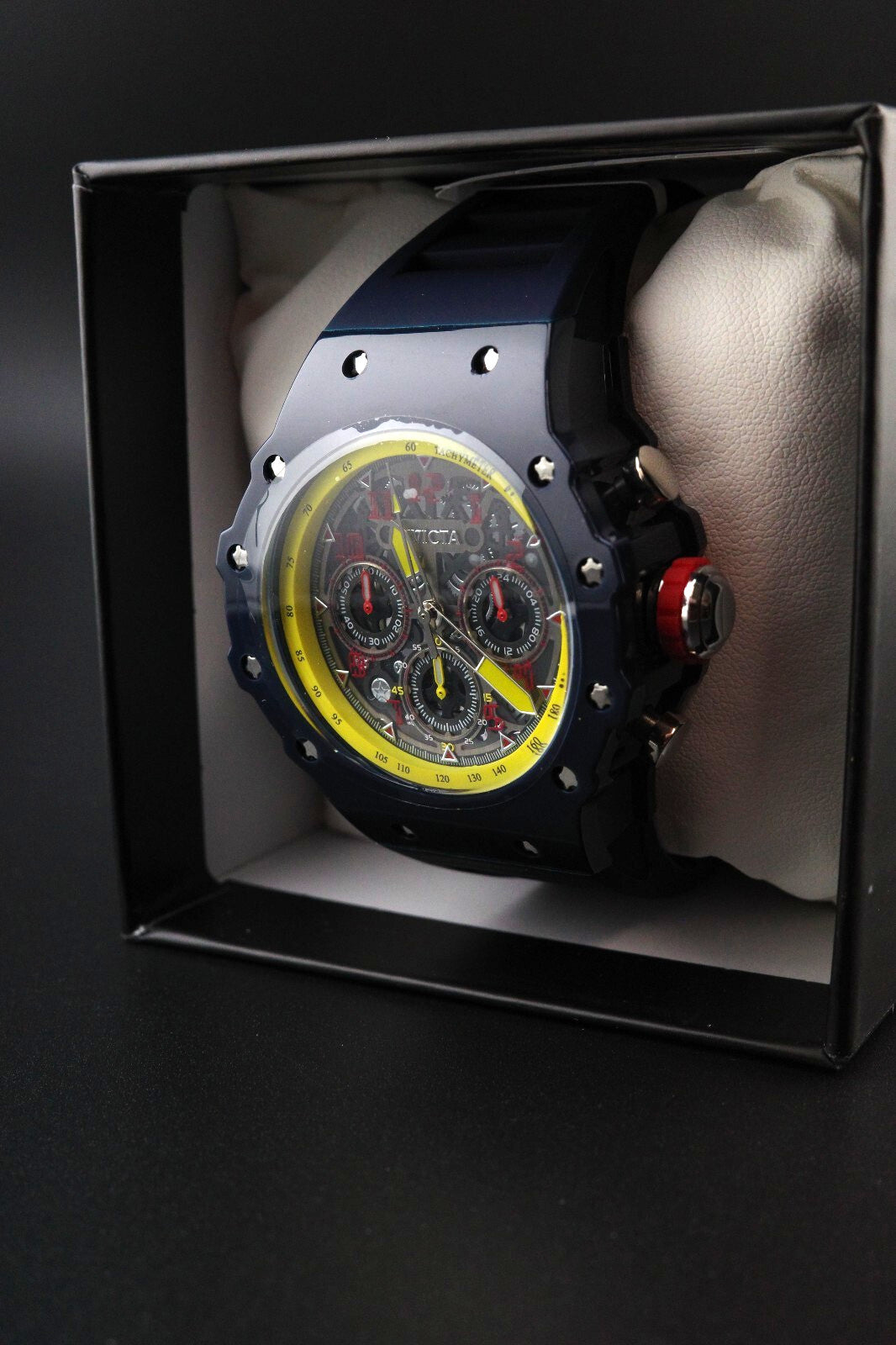 Invicta Racing Vaulthan 69661 Men’s Watch 44mm Dark Blue - Brand New & Boxed