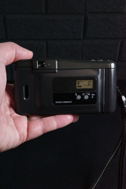 Chinon Pocket Zoom Vintage 1990's 35mm Film Camera - Film Tested & Working