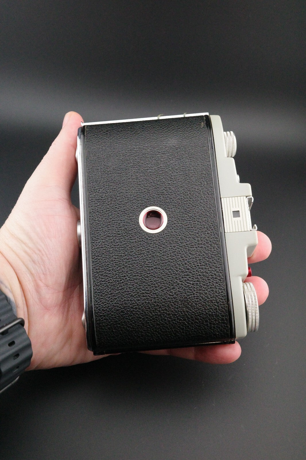 Kodak 66 Model II Vintage 1950's 120 Film Folding Camera + Case Tested & Working