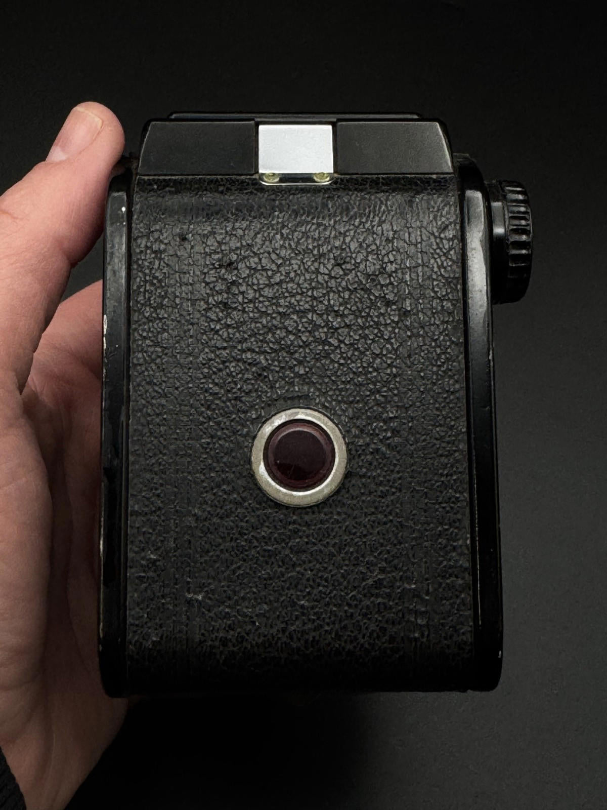 Vintage 1950s Kodak Duaflex II 620 Film Box Camera & Leather Case - Working