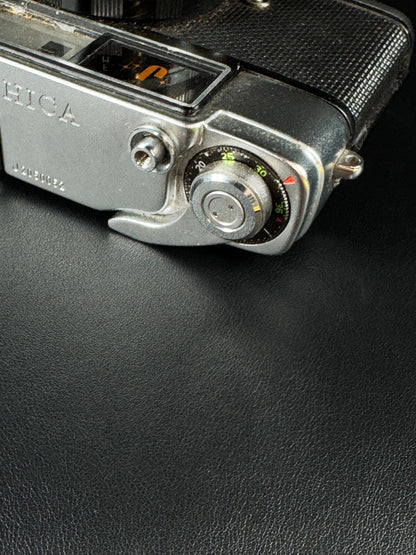 Yashica J Vintage 1960's 35mm Film Rangefinder Camera + Case - Tested & Working