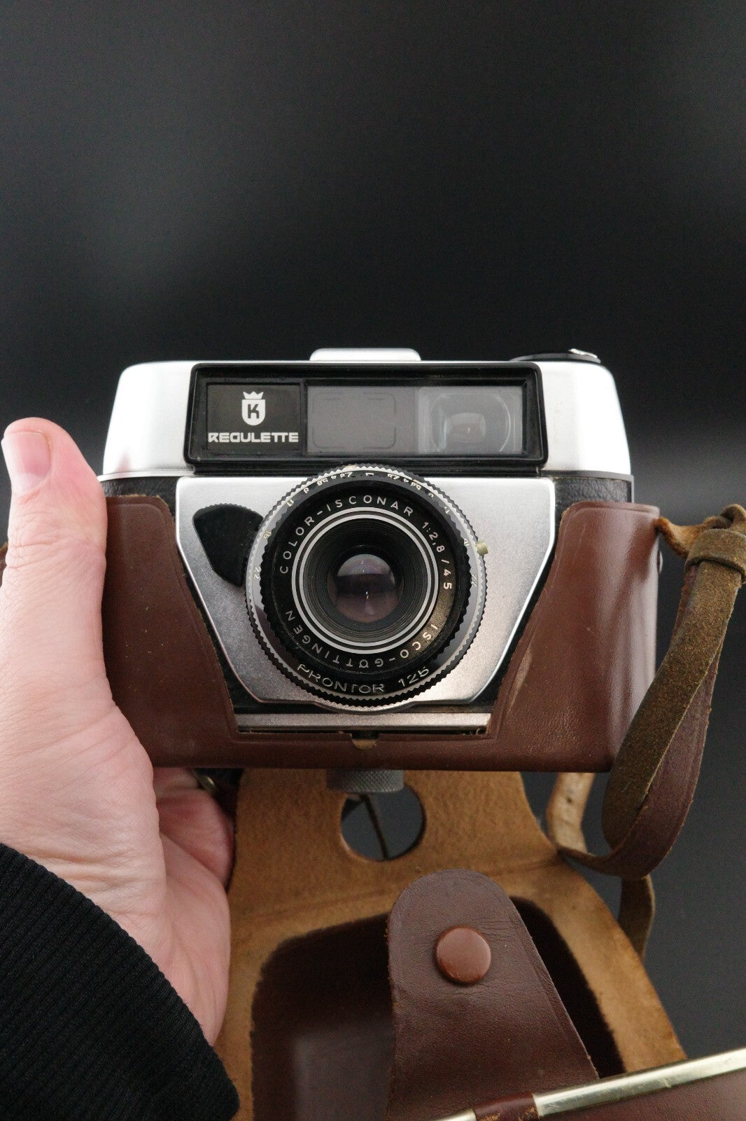 Regulette 125 Vintage 1960's 35mm Film Camera + Case - Tested & Working