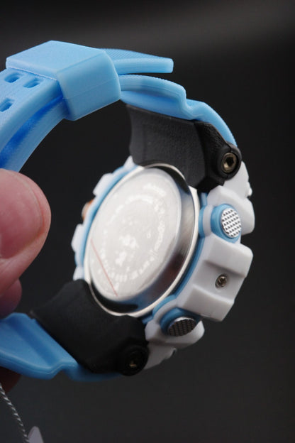 Activa x Invicta Mens Digital Watch 56mm Light Blue - Brand New & Boxed