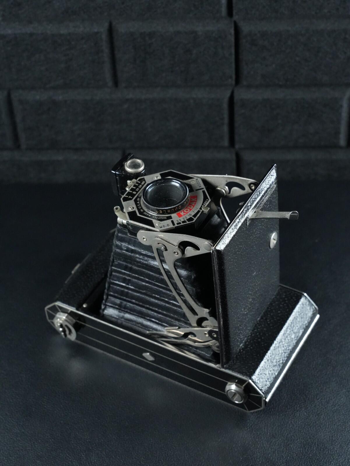 Kodak Folding Brownie Six-20 UK Model Vintage 1930's 620 Film Camera - Working