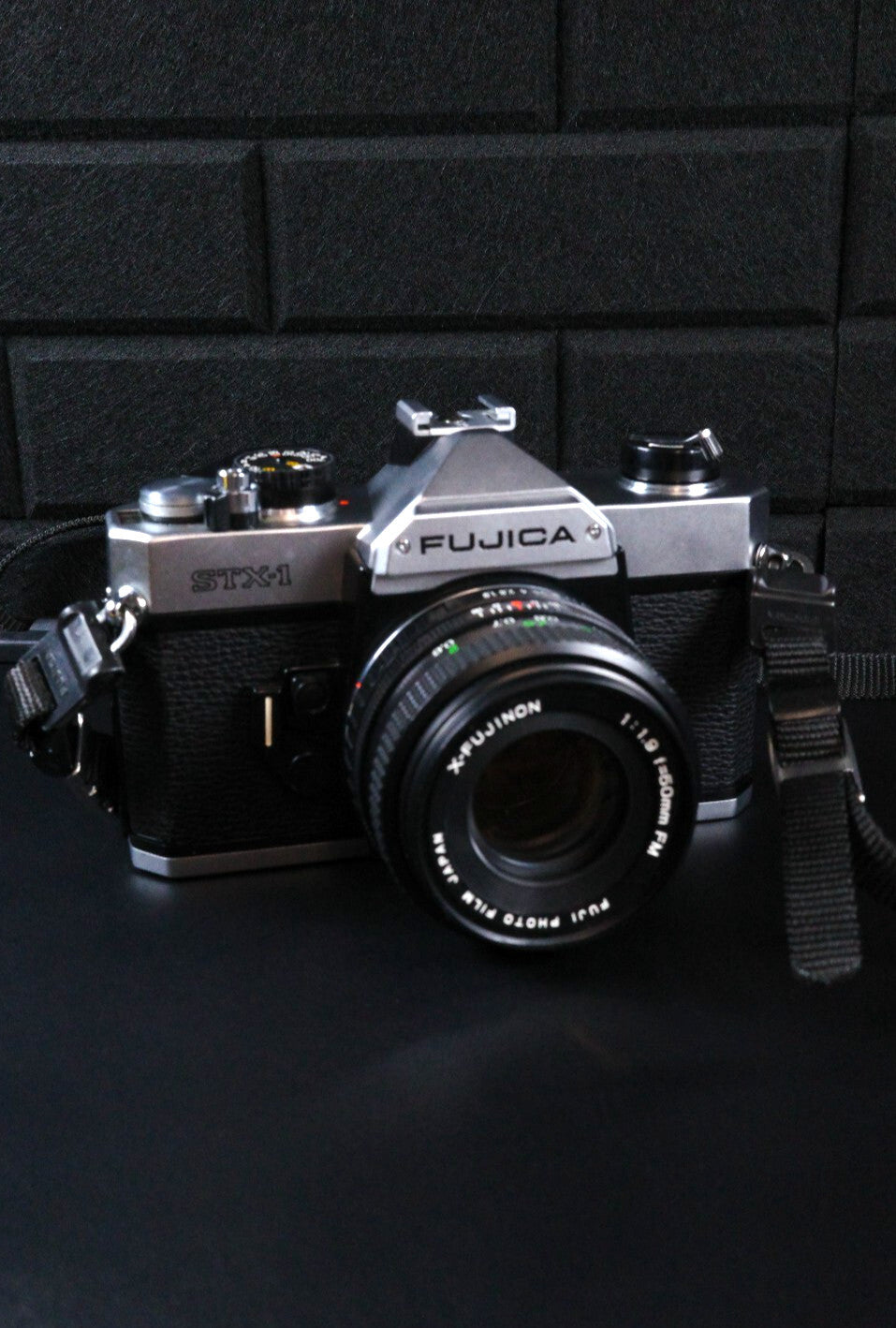 Working Fujica STX-1 Vintage 1980's 35mm SLR Film Camera - X-Fujinon 50mm f/1.9