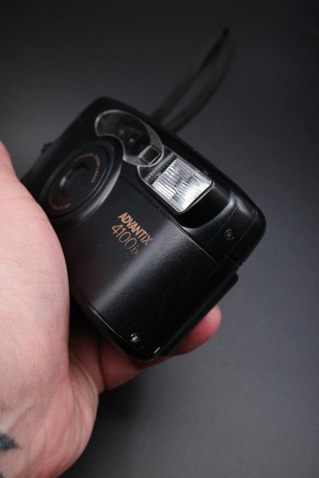 Kodak Advantix 4100ix Zoom APS Film Camera Black Tested & Working