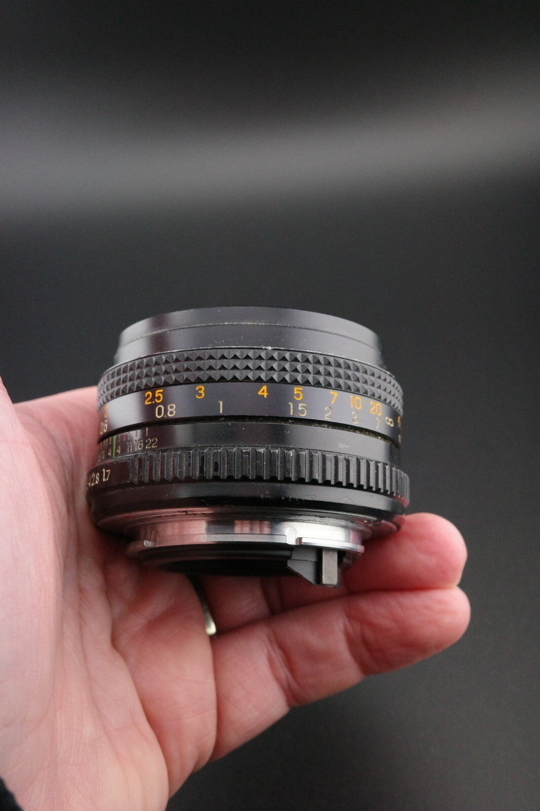 Cimko MT Series 50mm f1.7 MC Lens Pentax K PK Mount Tested Clean Japan
