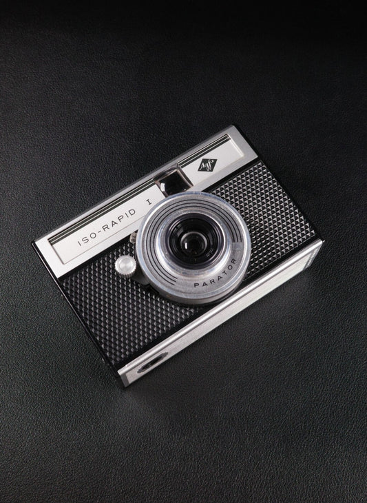 AGFA ISO Rapid I Vintage 1960's Film Camera + Case - Tested & Working