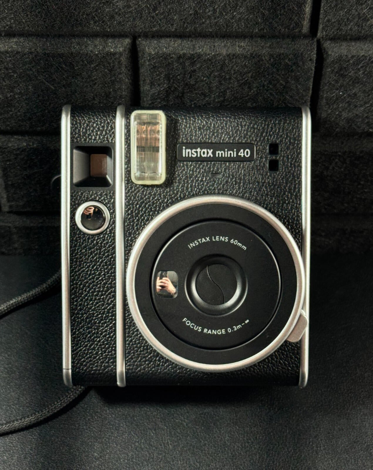 Fujifilm Instax Mini 40 Instant Camera + Case, Film & Batteries (Tested Working)