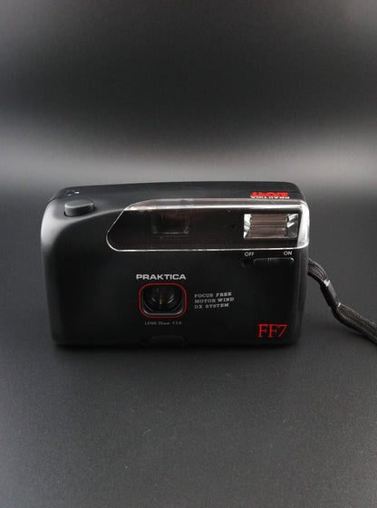 Praktica Sport FF7 Vintage 1990's 35mm Point and Shoot Film Camera - Working