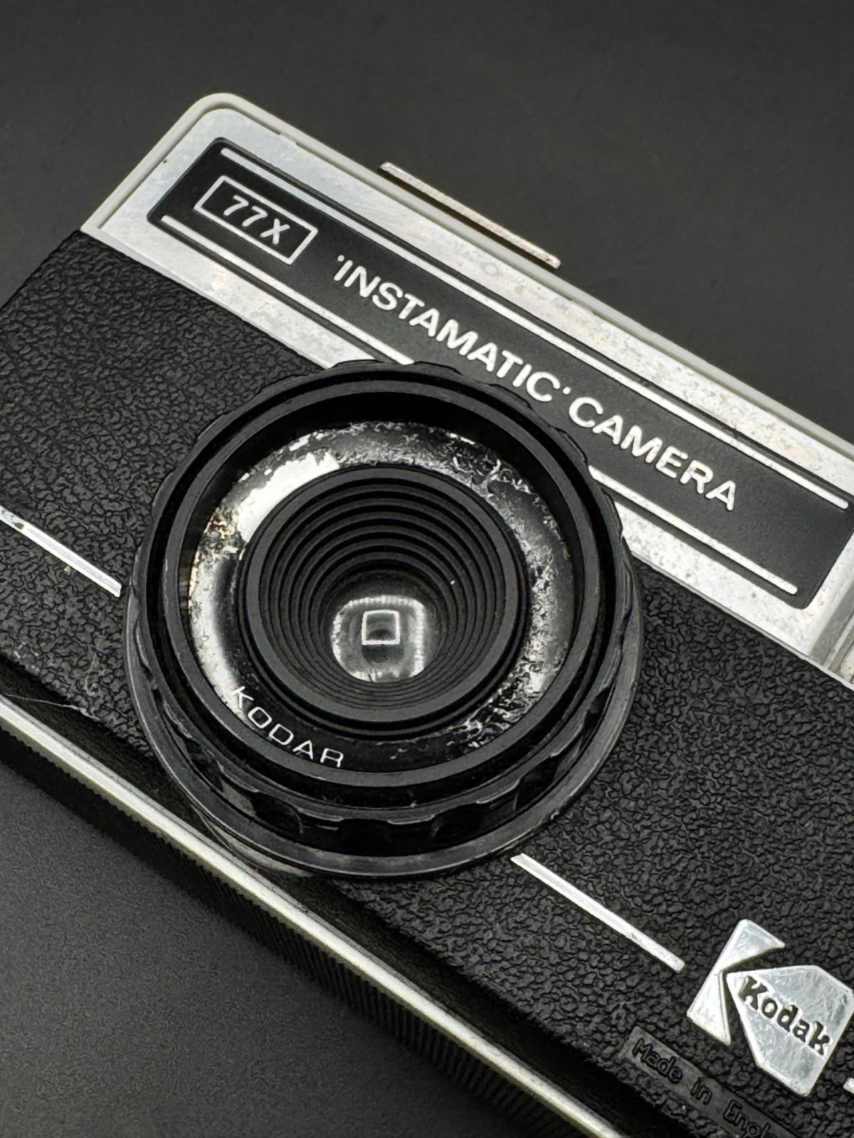 Vintage Kodak 77 X Instamatic Retro 126 FilmCamera + Case