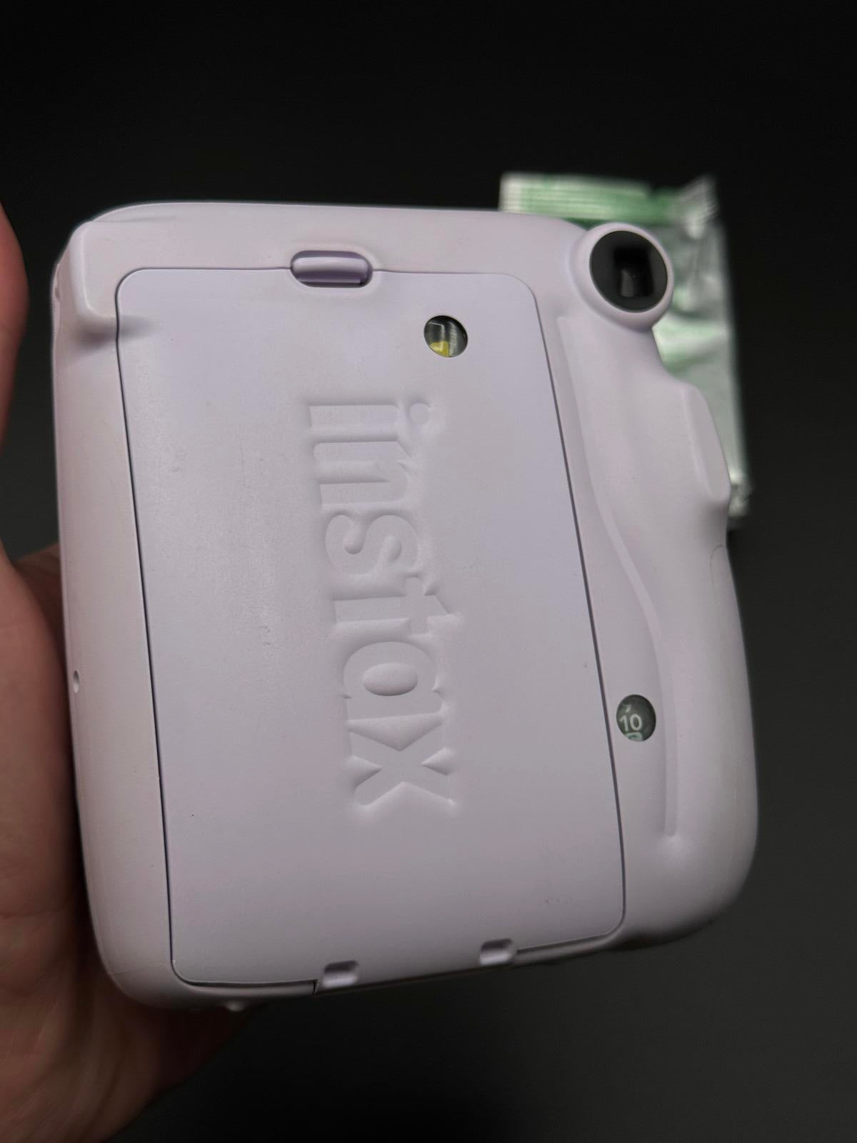 Boxed Fujifilm Instax Mini 11 Lilac Instant Camera + Film & Batteries - Working