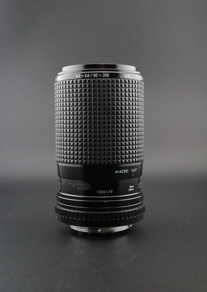 Pentacon Prakticar PB 80-200mm f/4.5-5.6 MC Zoom Lens Praktica B Tested Working