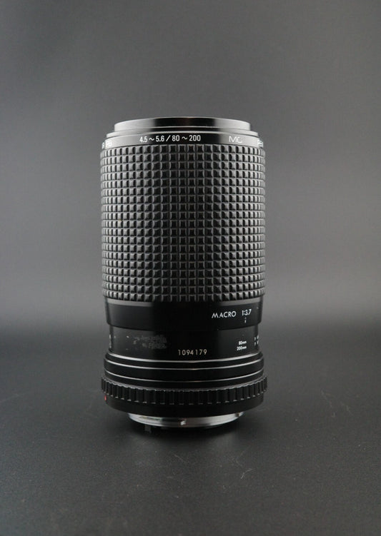 Pentacon Prakticar PB 80-200mm f/4.5-5.6 MC Zoom Lens Praktica B Tested Working