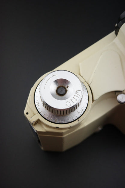 Ilford Advocate II Film Camera - White Enamel Die-Cast Aluminium -Read Details